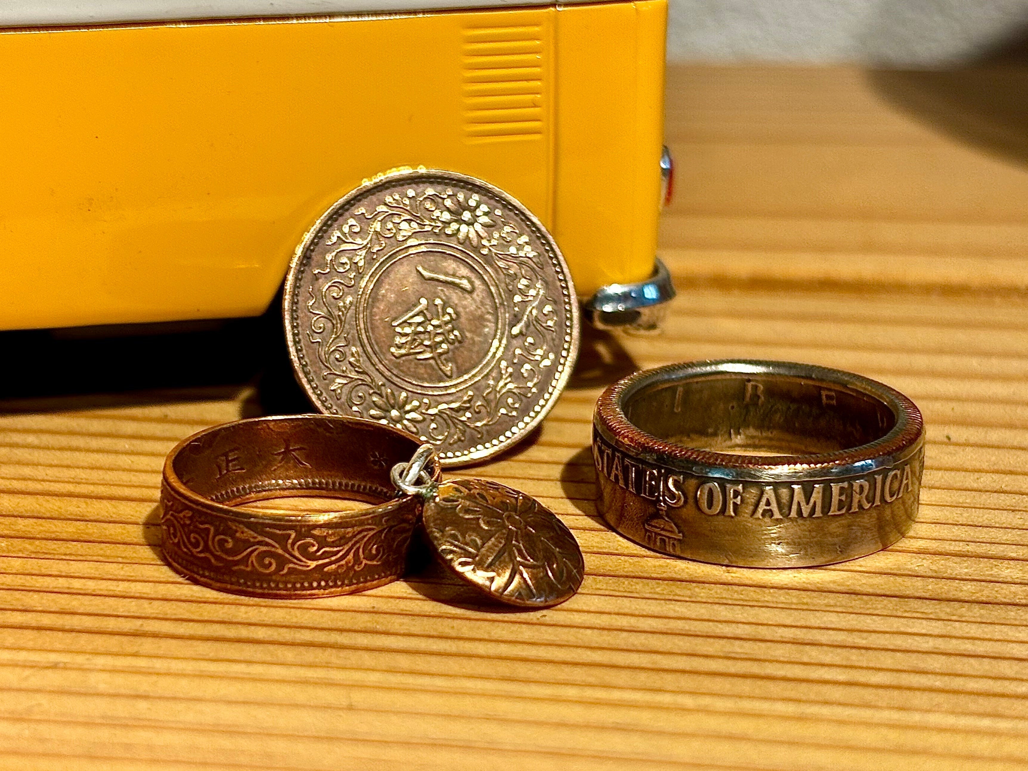 世界に一つだけのオリジナルコインリングが作れるお店をオープン!