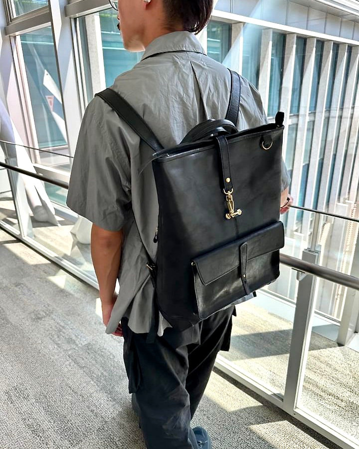 All Leather Backpack WWB-110