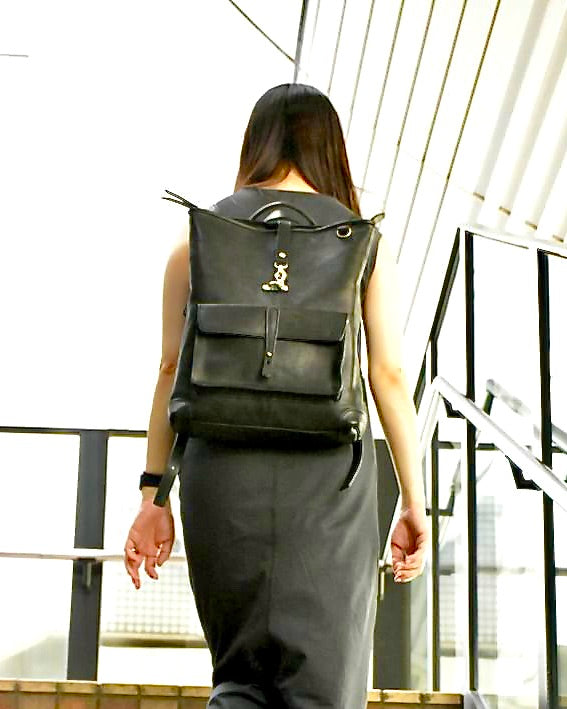 All Leather Backpack WWB-110