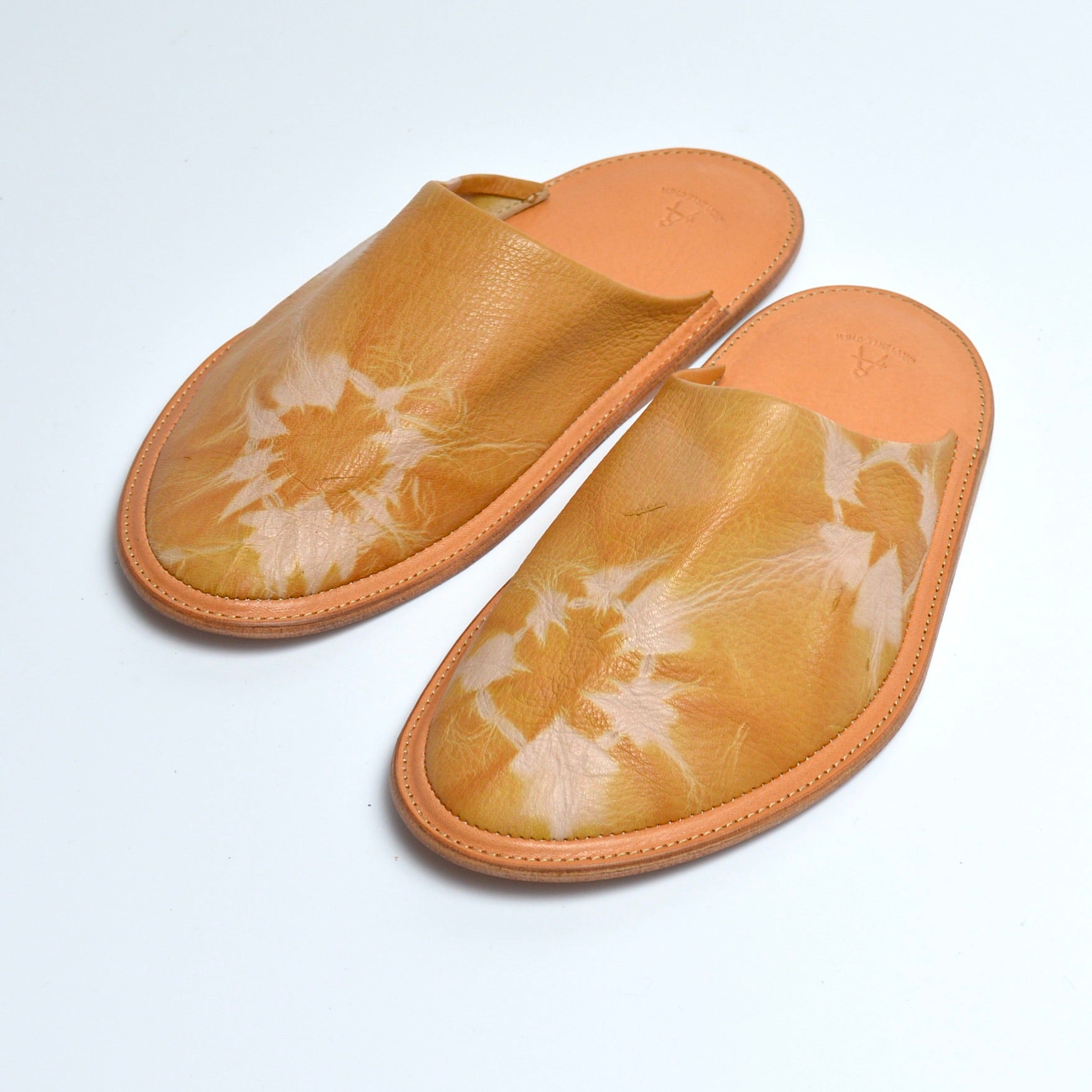 杏染革:ルームスリッパ