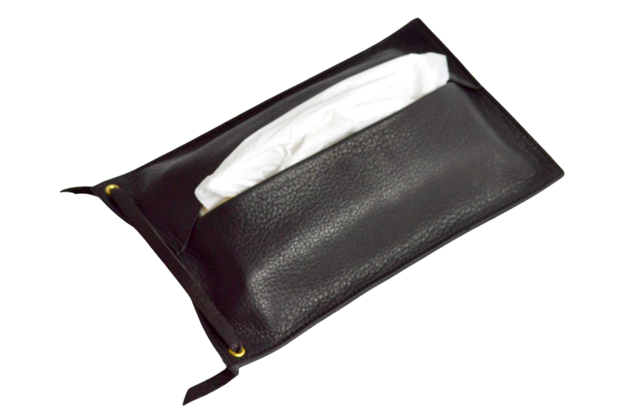 Shinshu deer leather: tissue case (refill): DTC-200