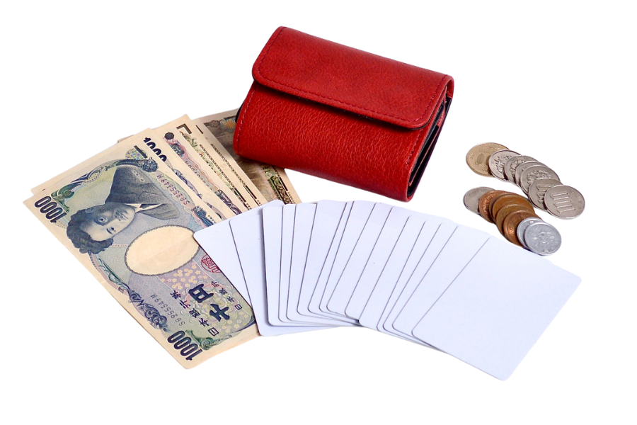 Shinshu deer leather: DMS-100: sinca wallet