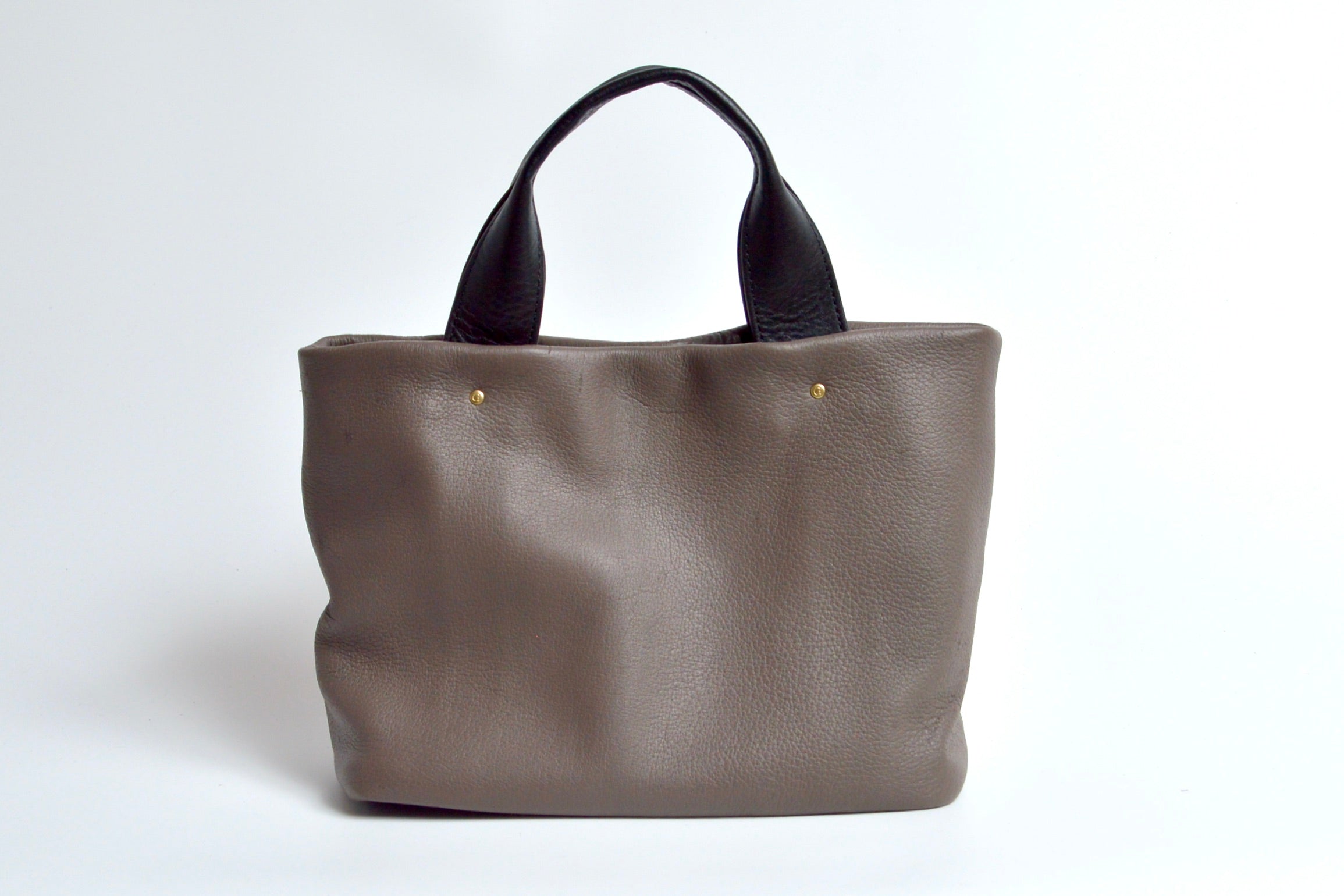 Shinshu deer leather: Mini tote bag: DTB-300