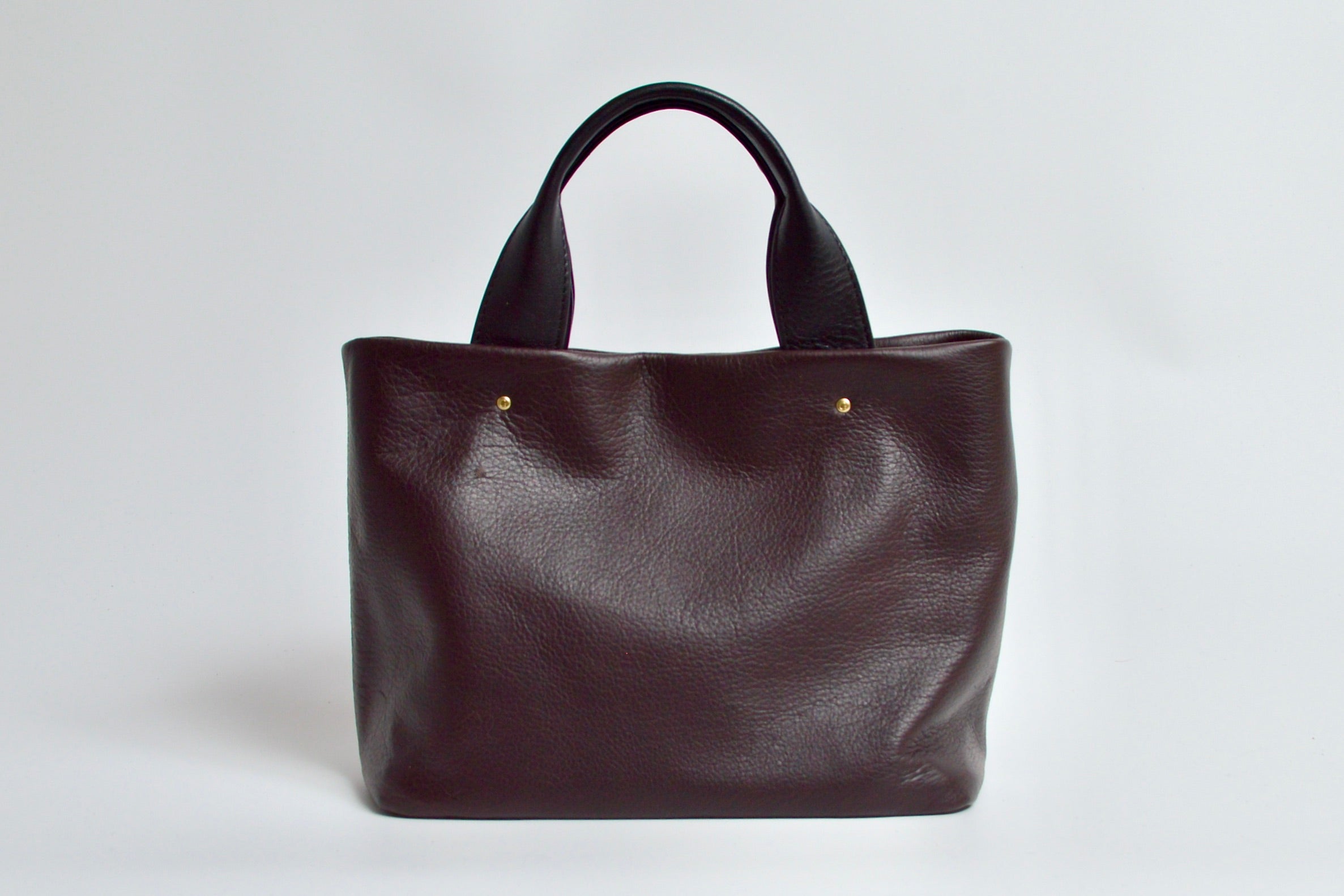 Shinshu deer leather: Mini tote bag: DTB-300