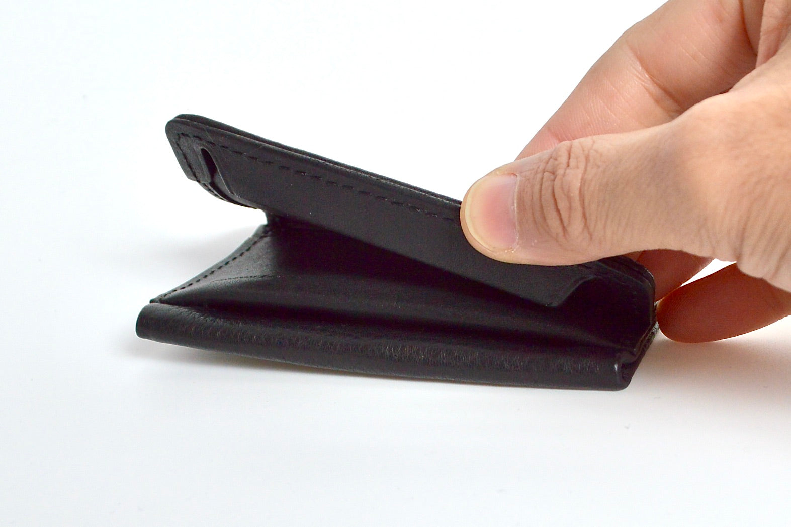 信州鹿革:名刺入れ DVC-200 薄型