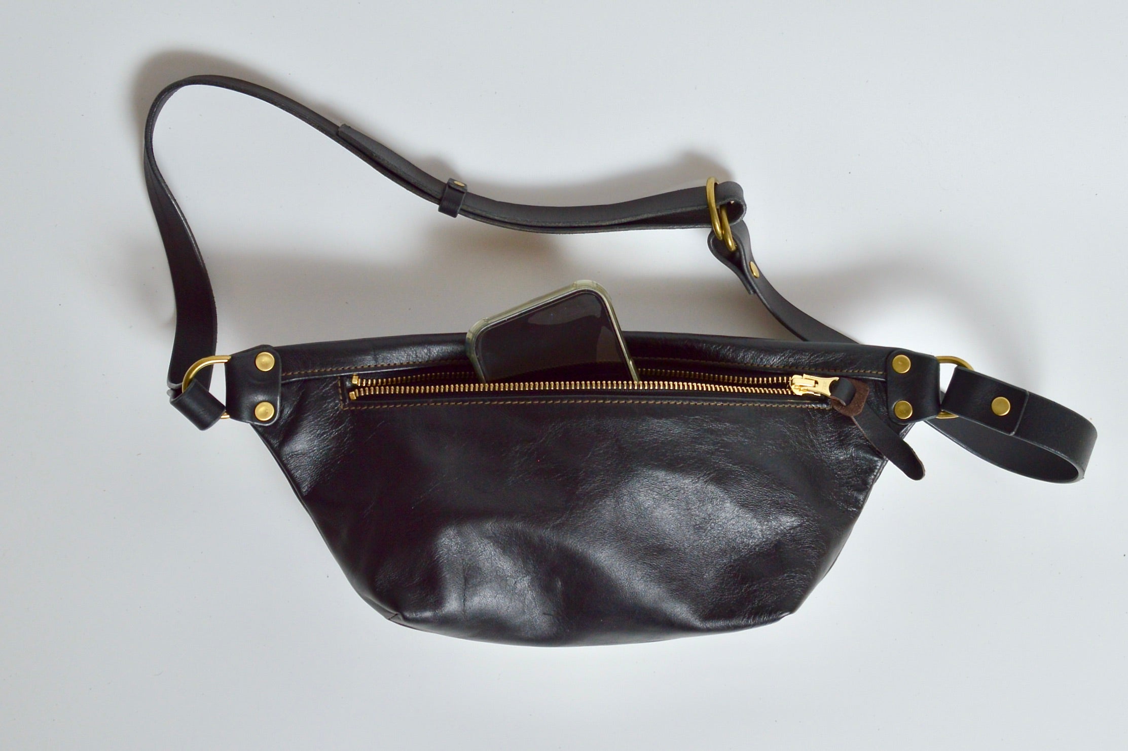 Sacoche: Shinshu deer leather: DSH-200