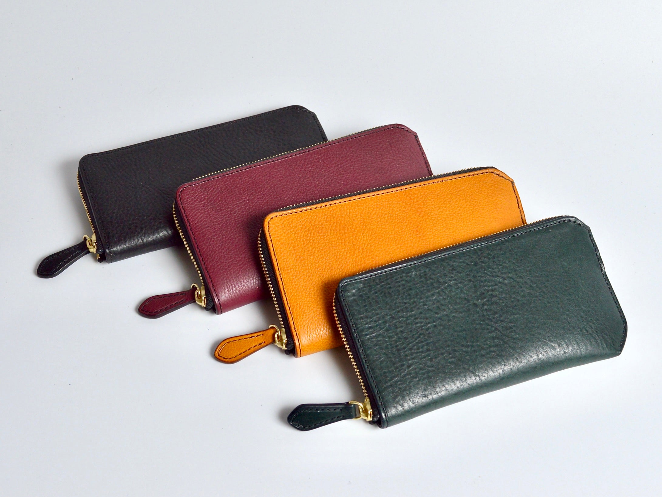 L-shaped zip small wallet GLW-300