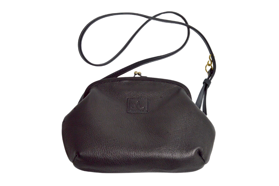 Shinshu deer leather: One-shoulder bag: DZO-100