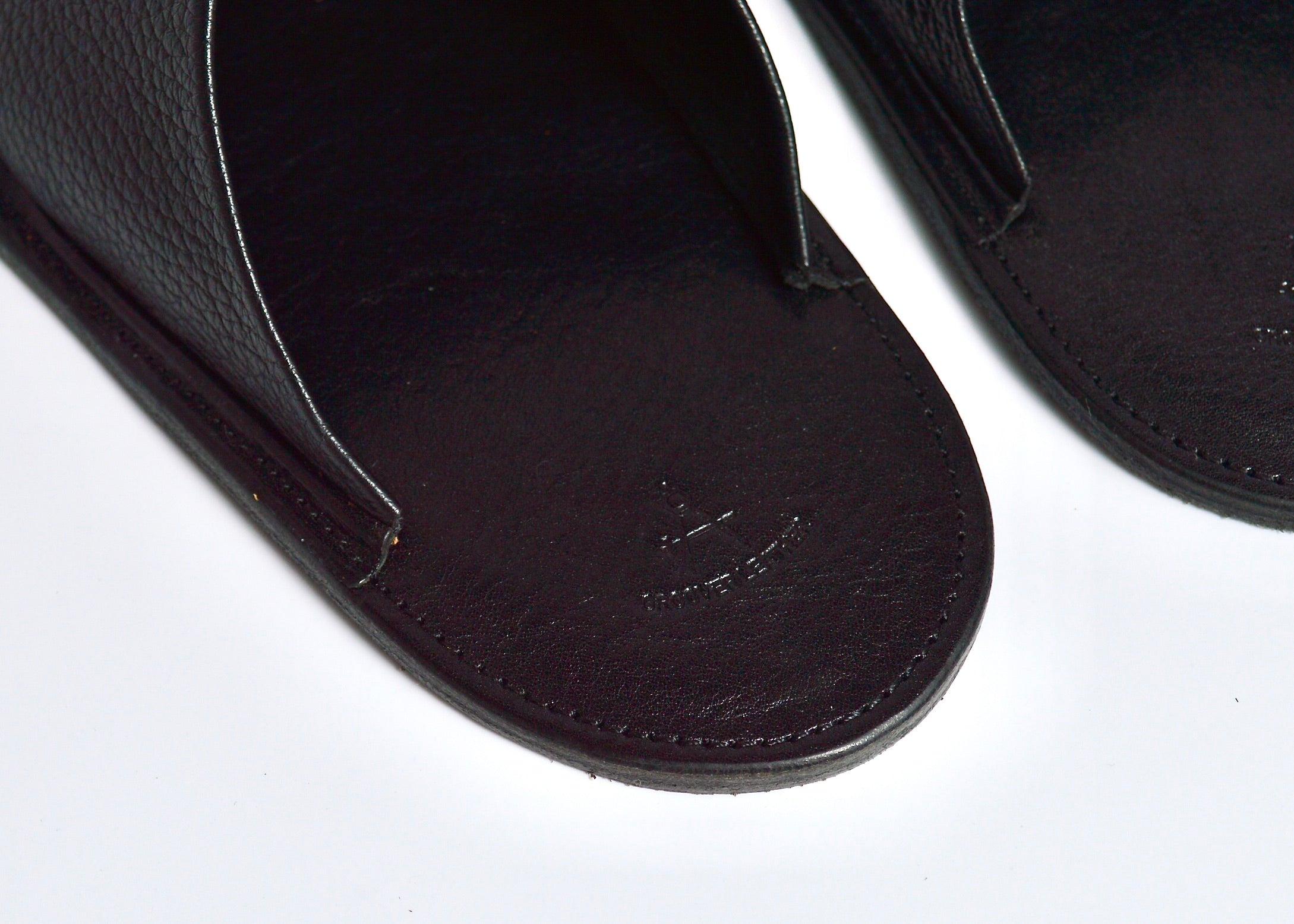 Shinshu deer leather: room slippers