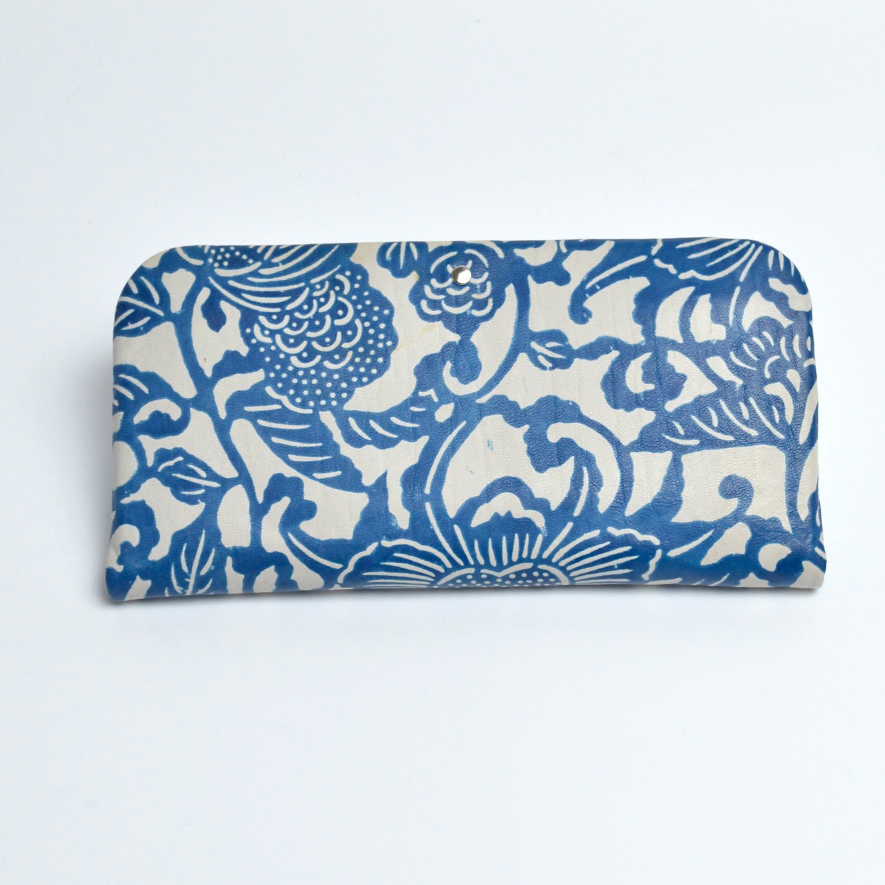 逢初レザー:がま口長財布:隠し口金:ADG-100(唐草)