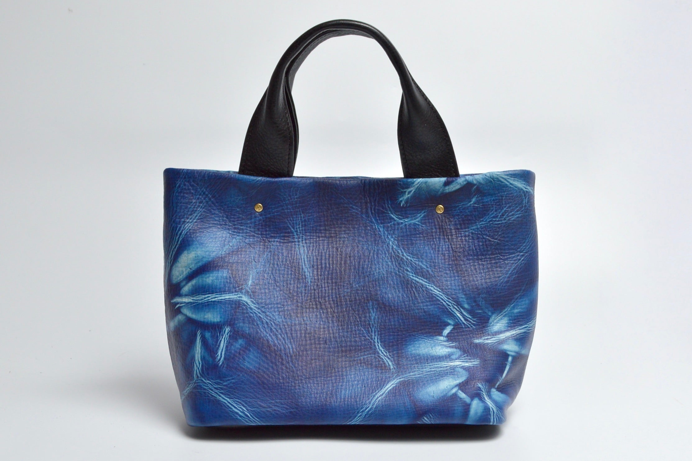 逢初革:寸胴ミニトート:ATB-100S(絞り染め)