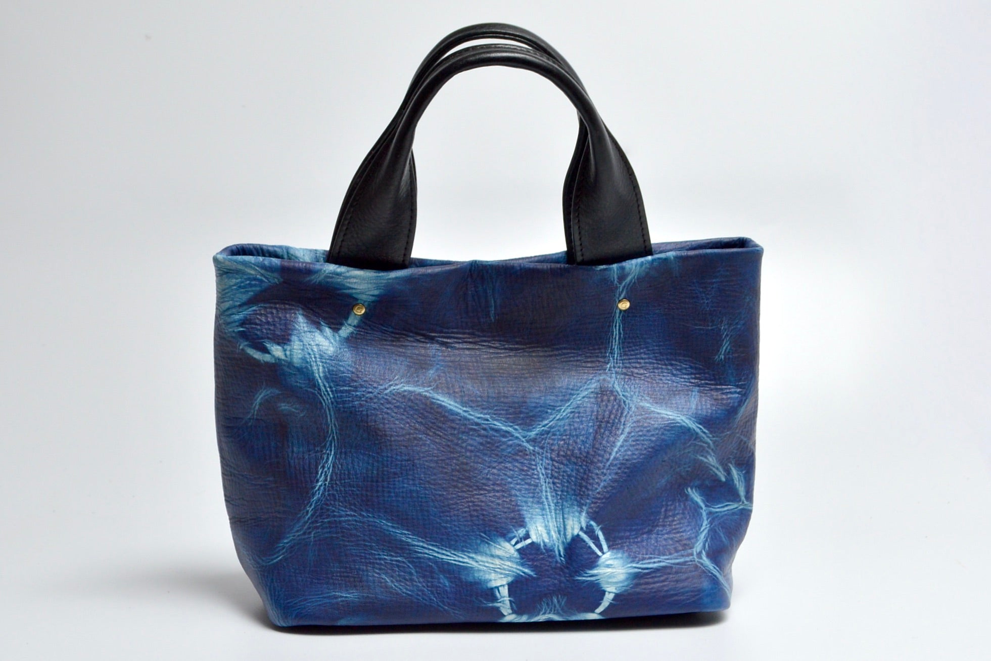 逢初革:寸胴ミニトート:ATB-100S(絞り染め)