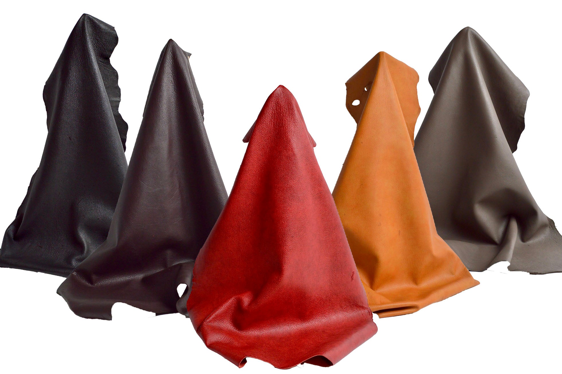 Shinshu deer leather: tissue box case: DTC-100