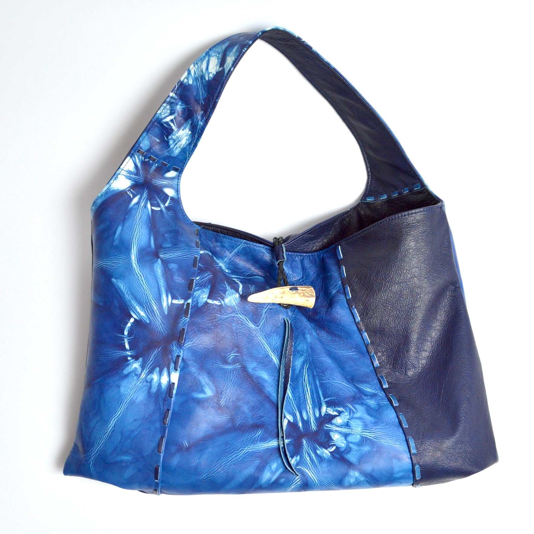 逢初レザー:ワンショルダーバッグ(ツノ付き):ATH-100