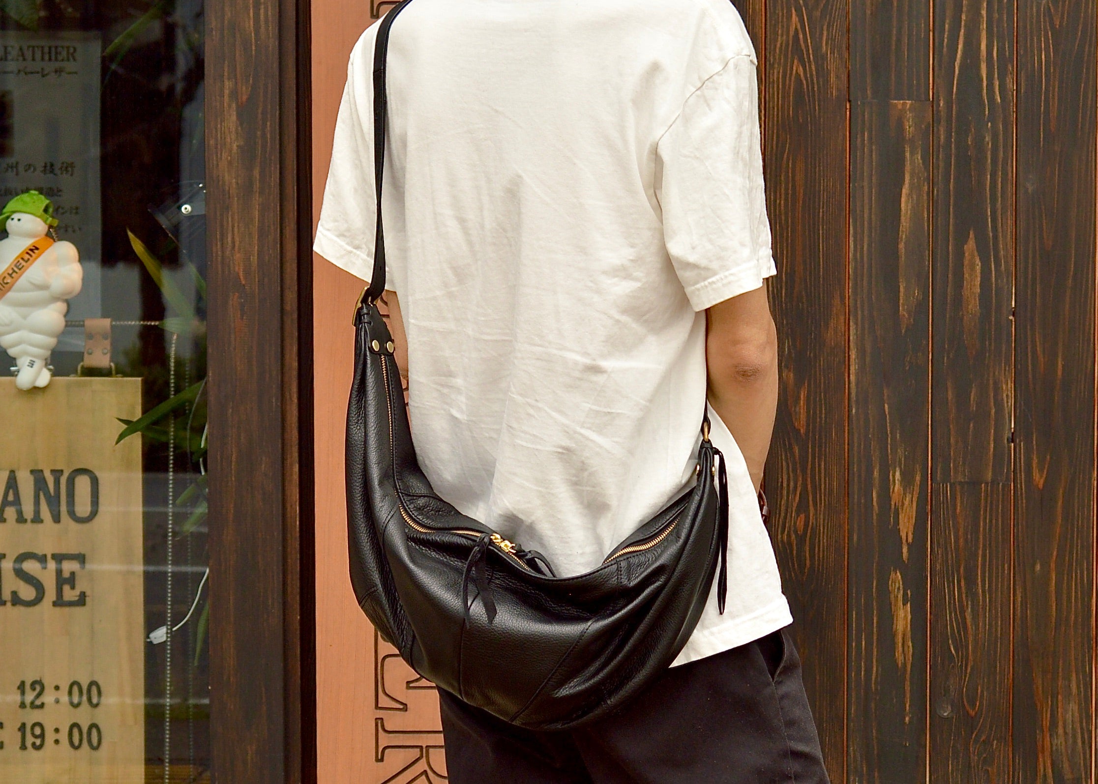 ショルダーバッグ:信州鹿革:DBB-100