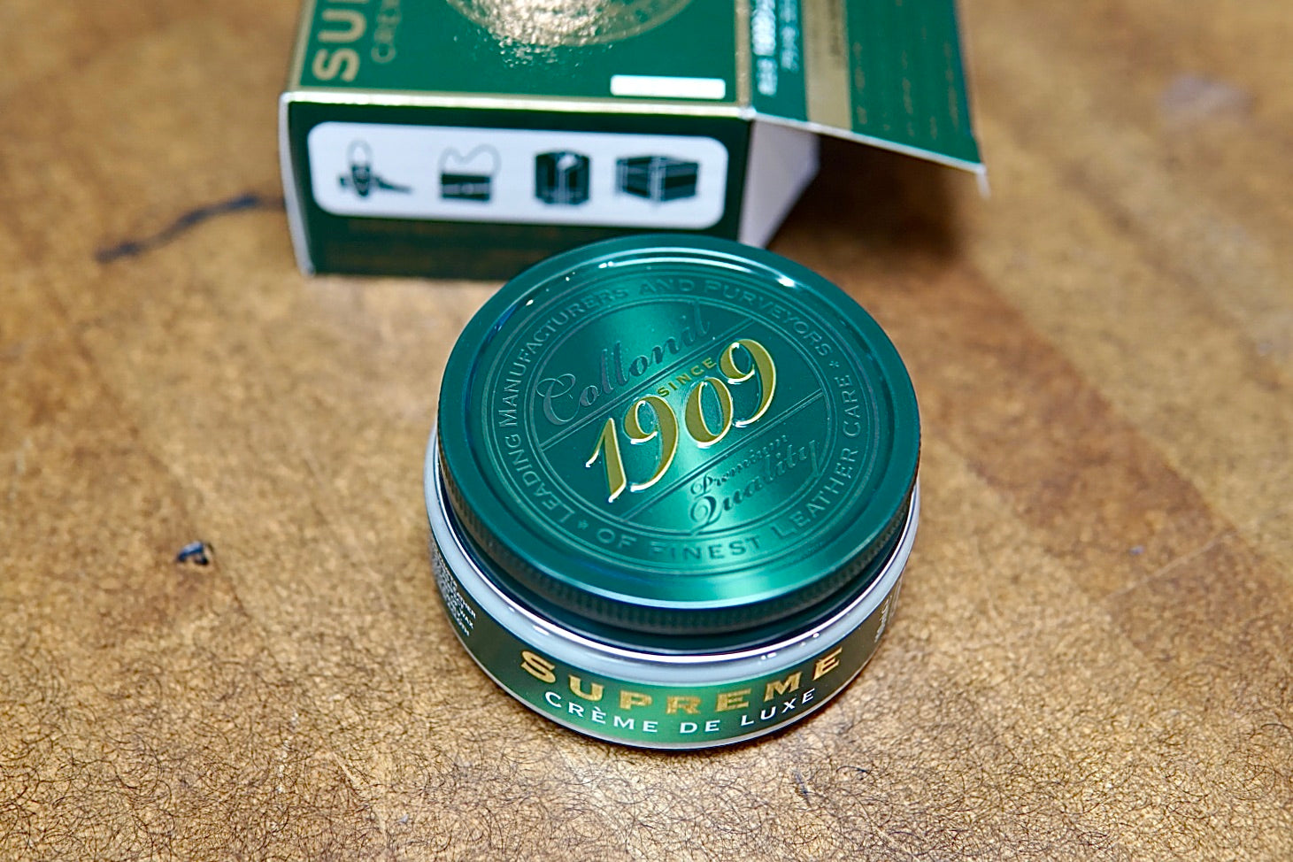 レザーワックス:コロニル 1909シュプリーム クリームデラックス(100ml)