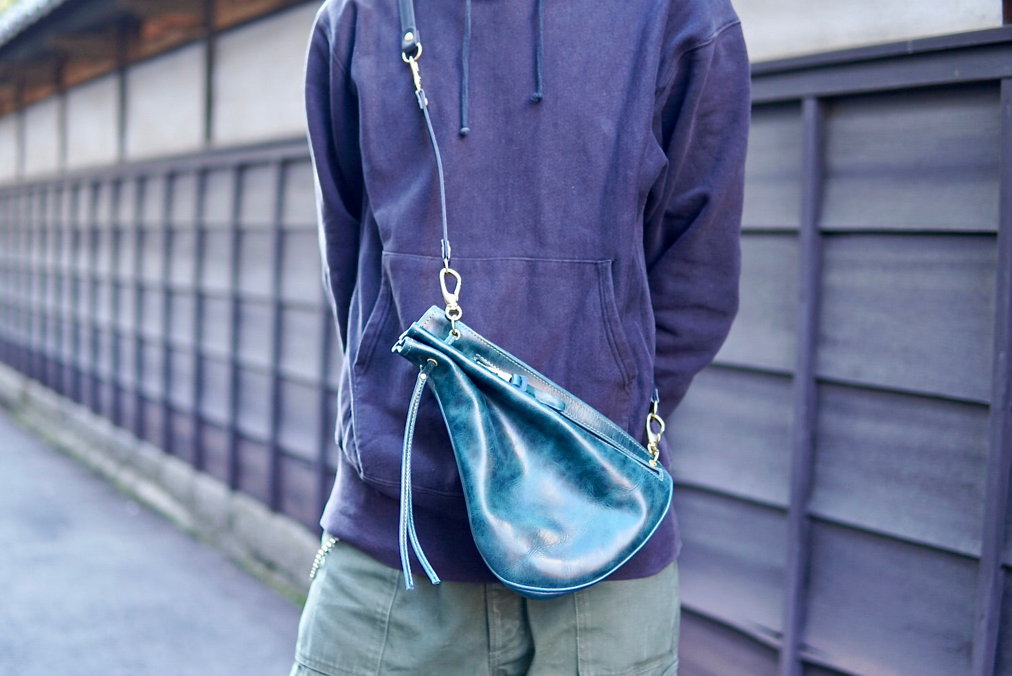 GHB-220 巾着ショルダーバッグ