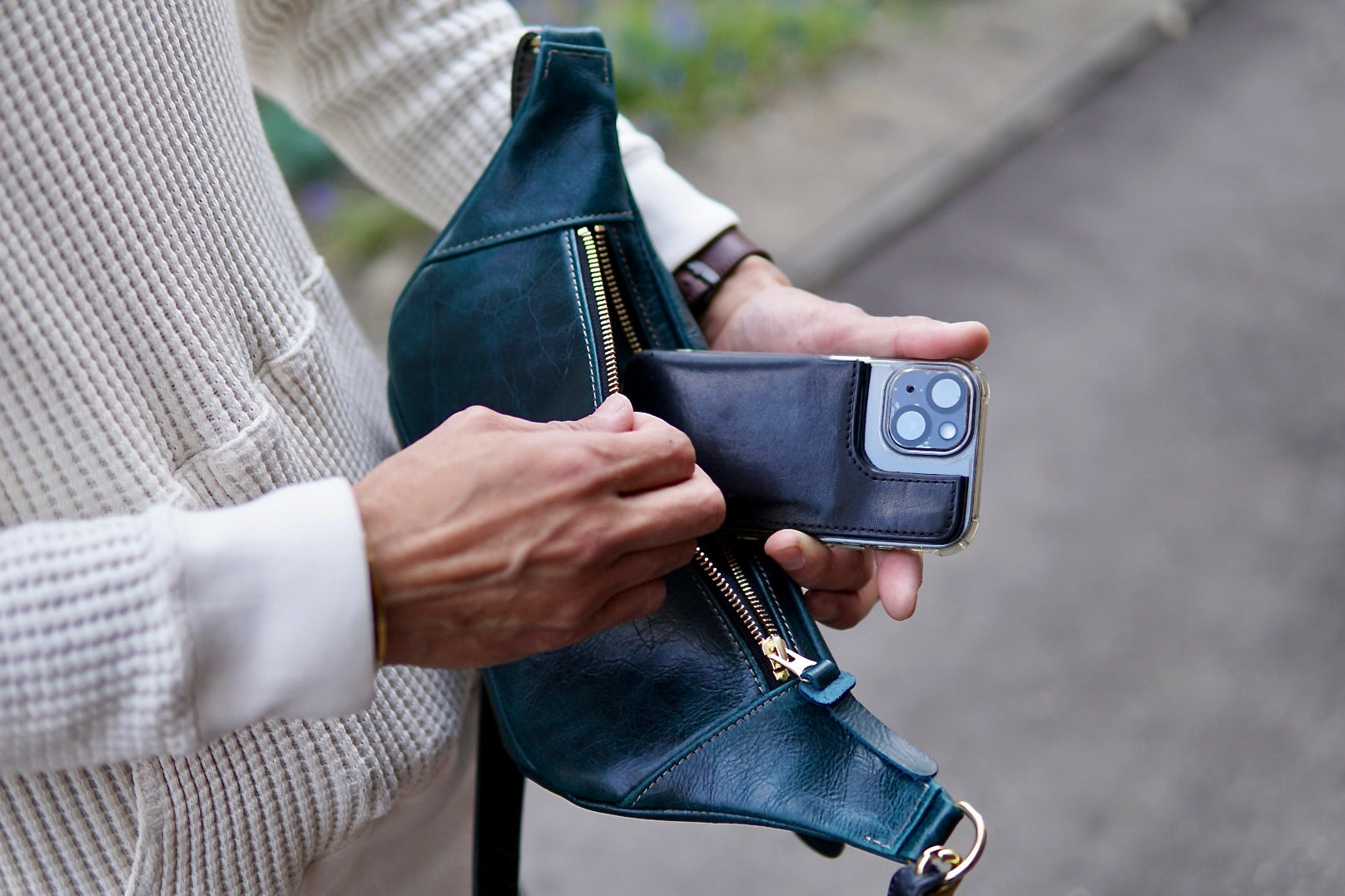 ウエストショルダーバッグ:GWP-130