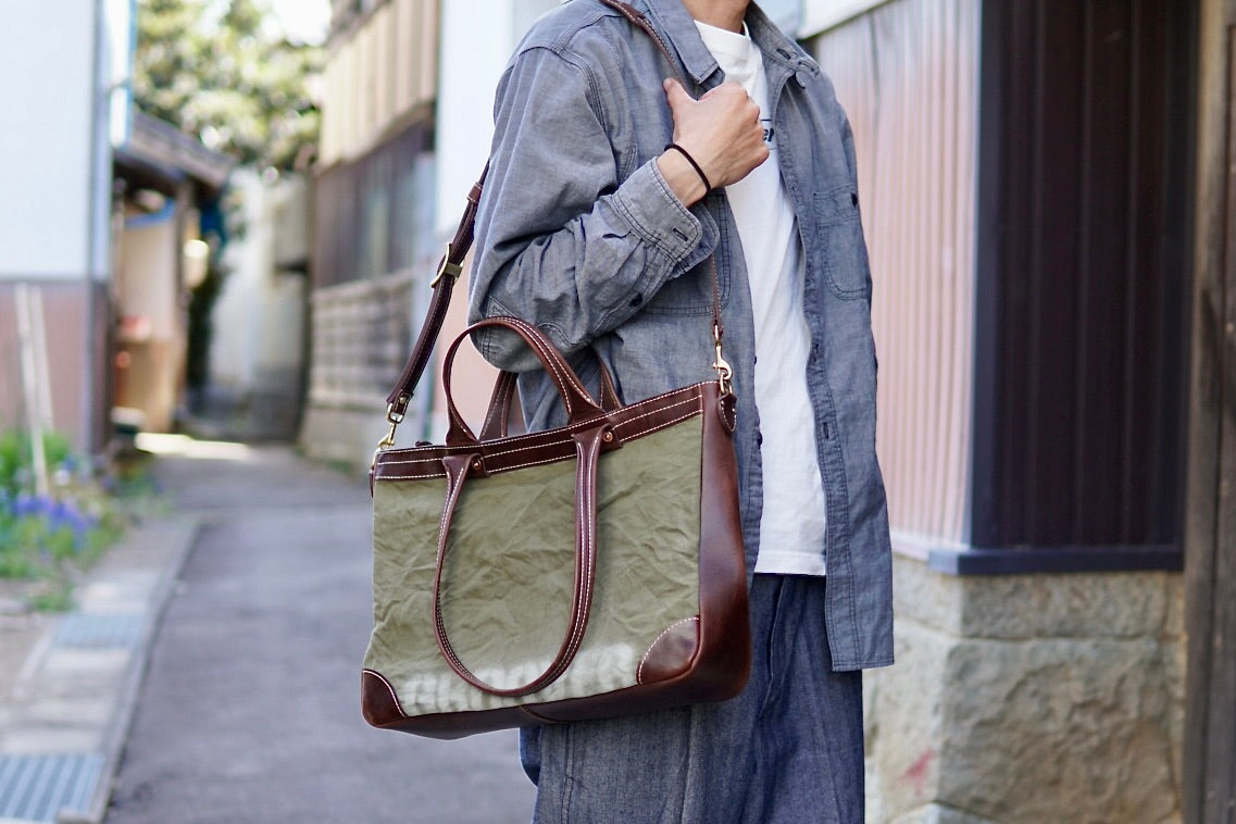 WAX Canvas 3-way Tote Bag WTB-200