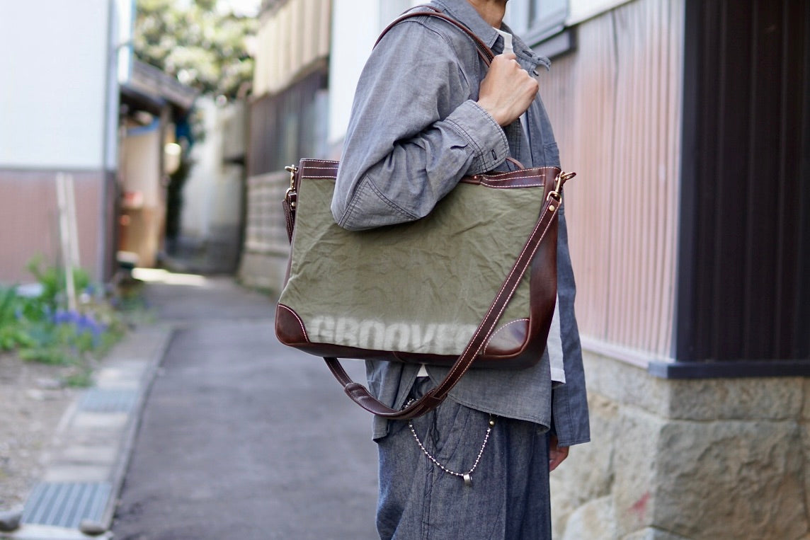 WAX帆布3wayトートバッグ WTB-200