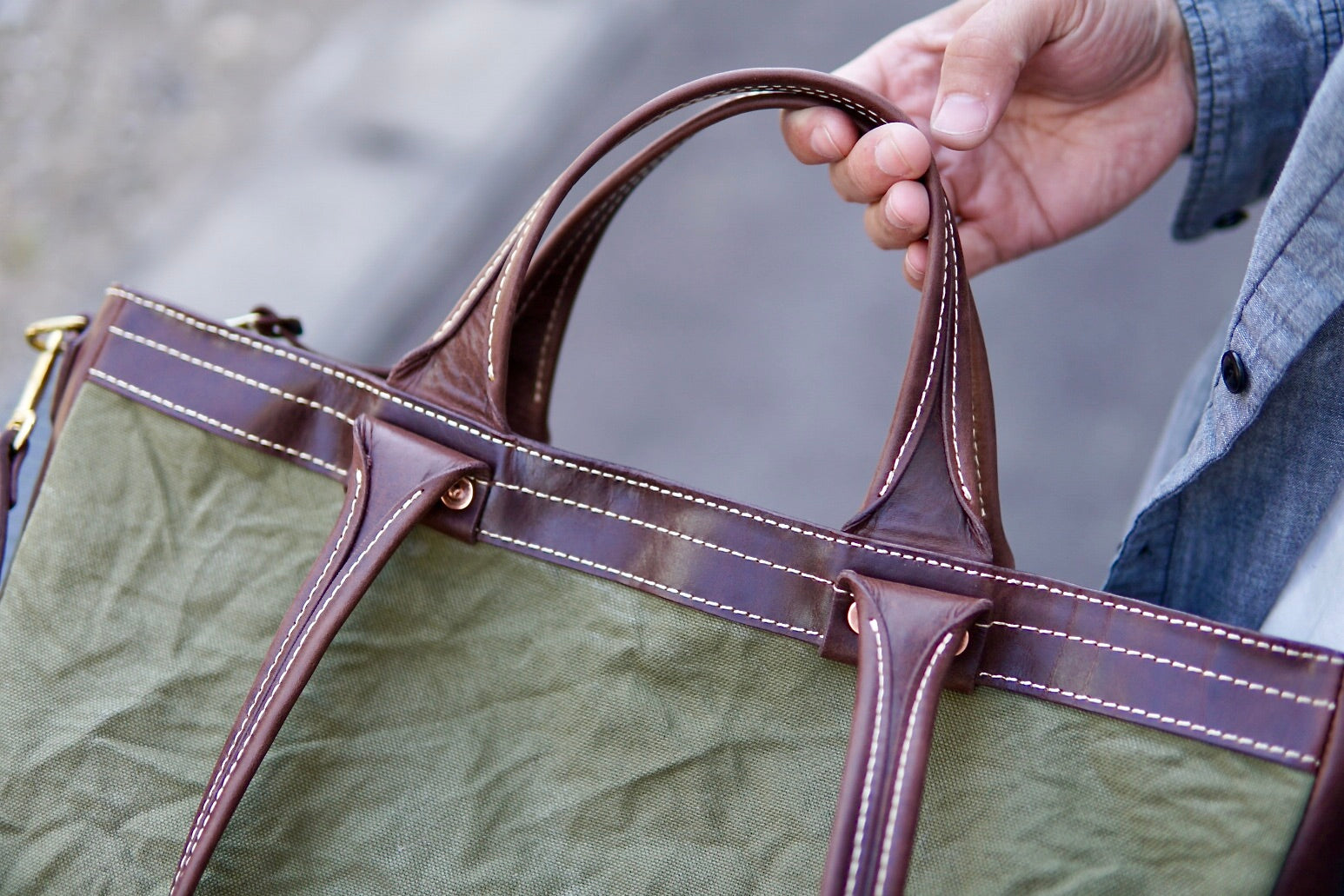 WAX Canvas 3-way Tote Bag WTB-200