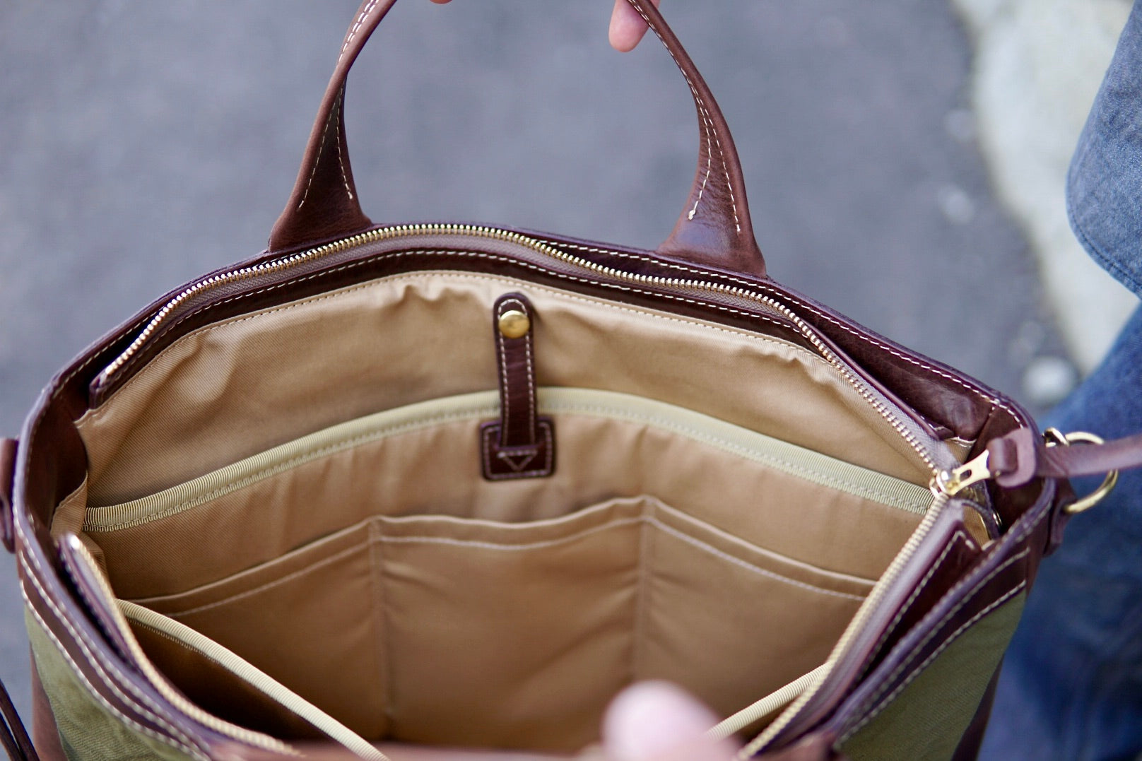 WAX Canvas 3-way Tote Bag WTB-200