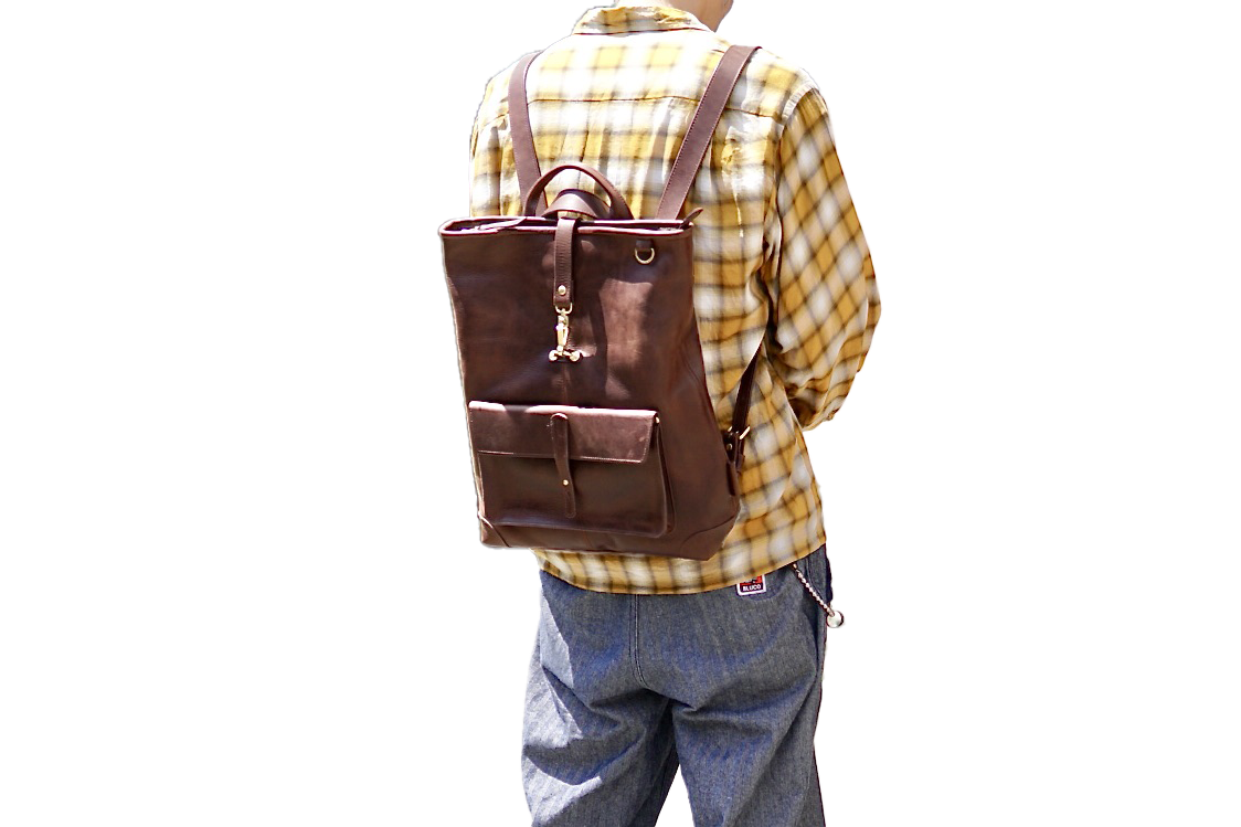 All Leather Backpack WWB-110