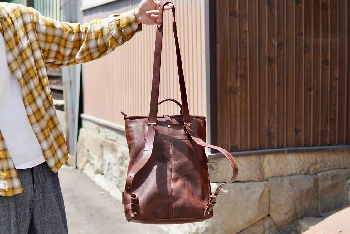 All Leather Backpack WWB-110