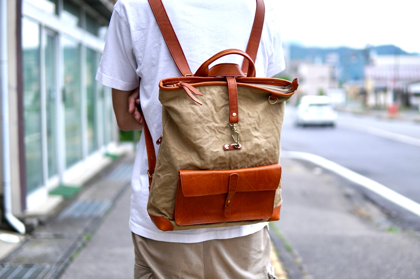 Wax Canvas Backpack WWB-100
