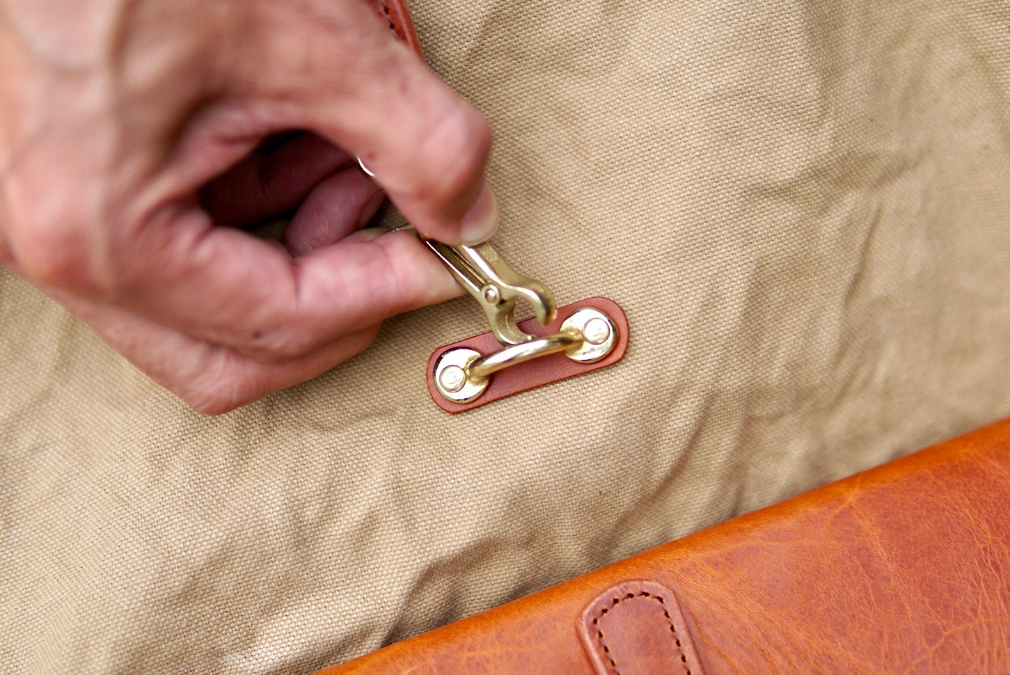 Wax Canvas Backpack WWB-100