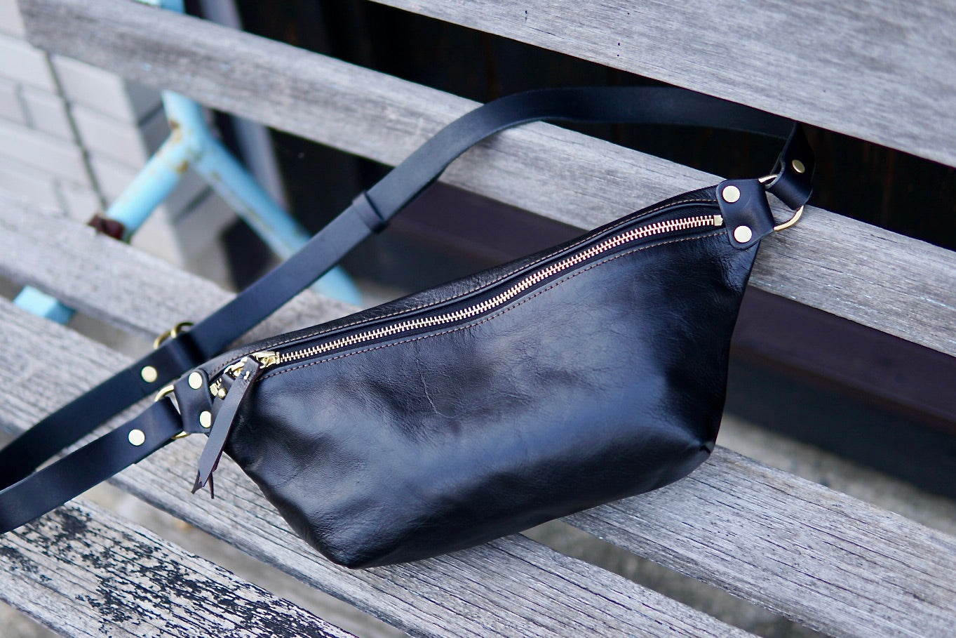 Sacoche: Shinshu deer leather: DSH-200