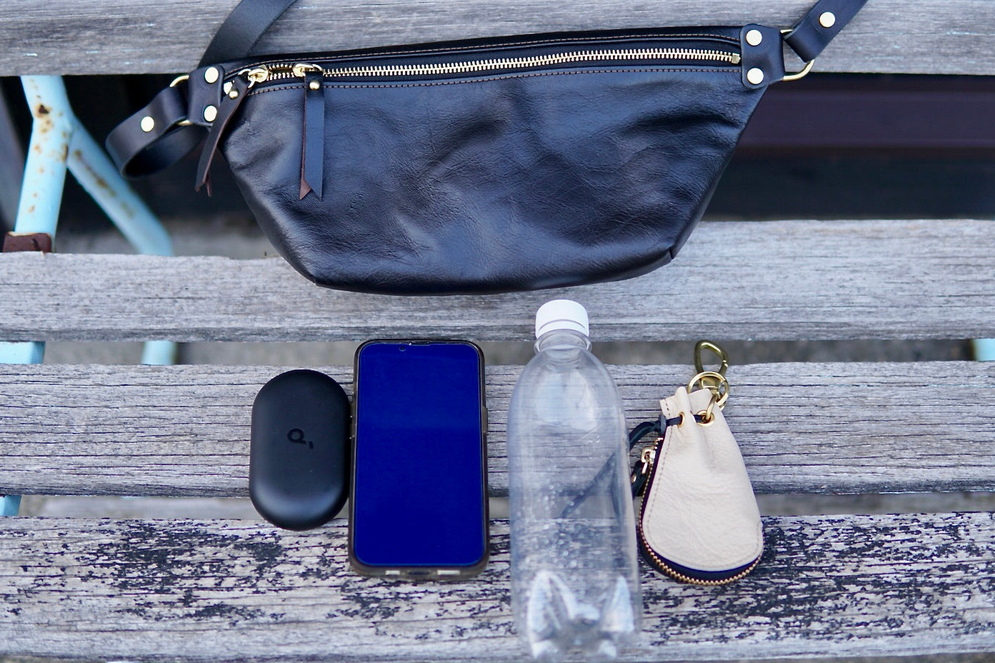 馬革ボディバッグ:天薄型:GHP-100