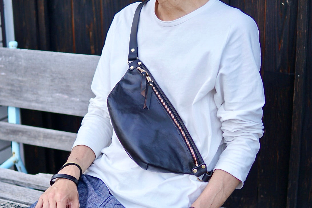 Sacoche: Shinshu deer leather: DSH-200