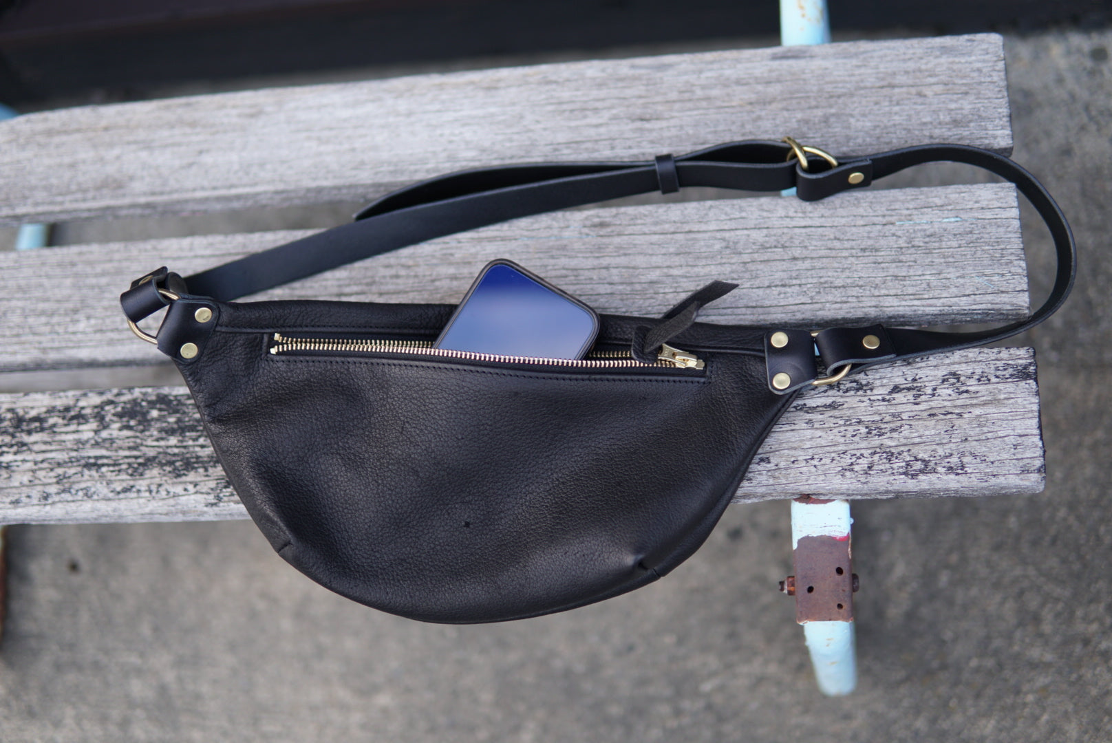 Sacoche: Shinshu deer leather: DSH-200