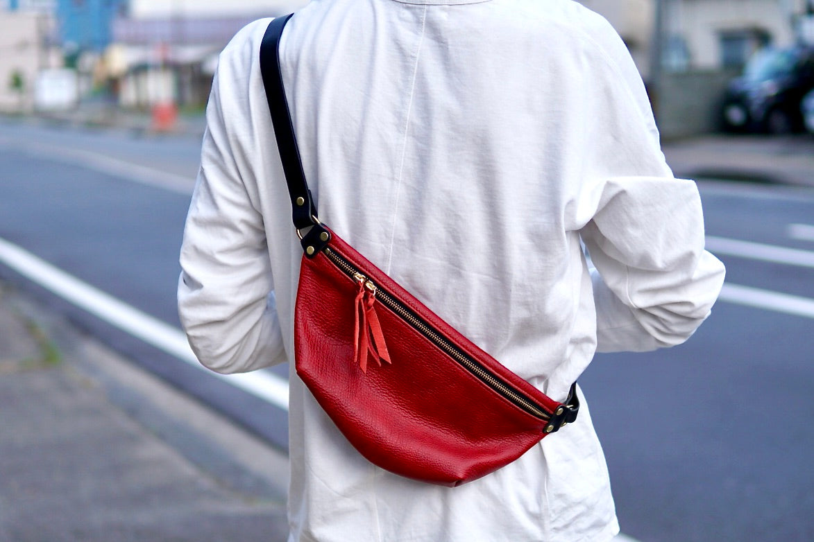 Sacoche: Shinshu deer leather: DSH-200