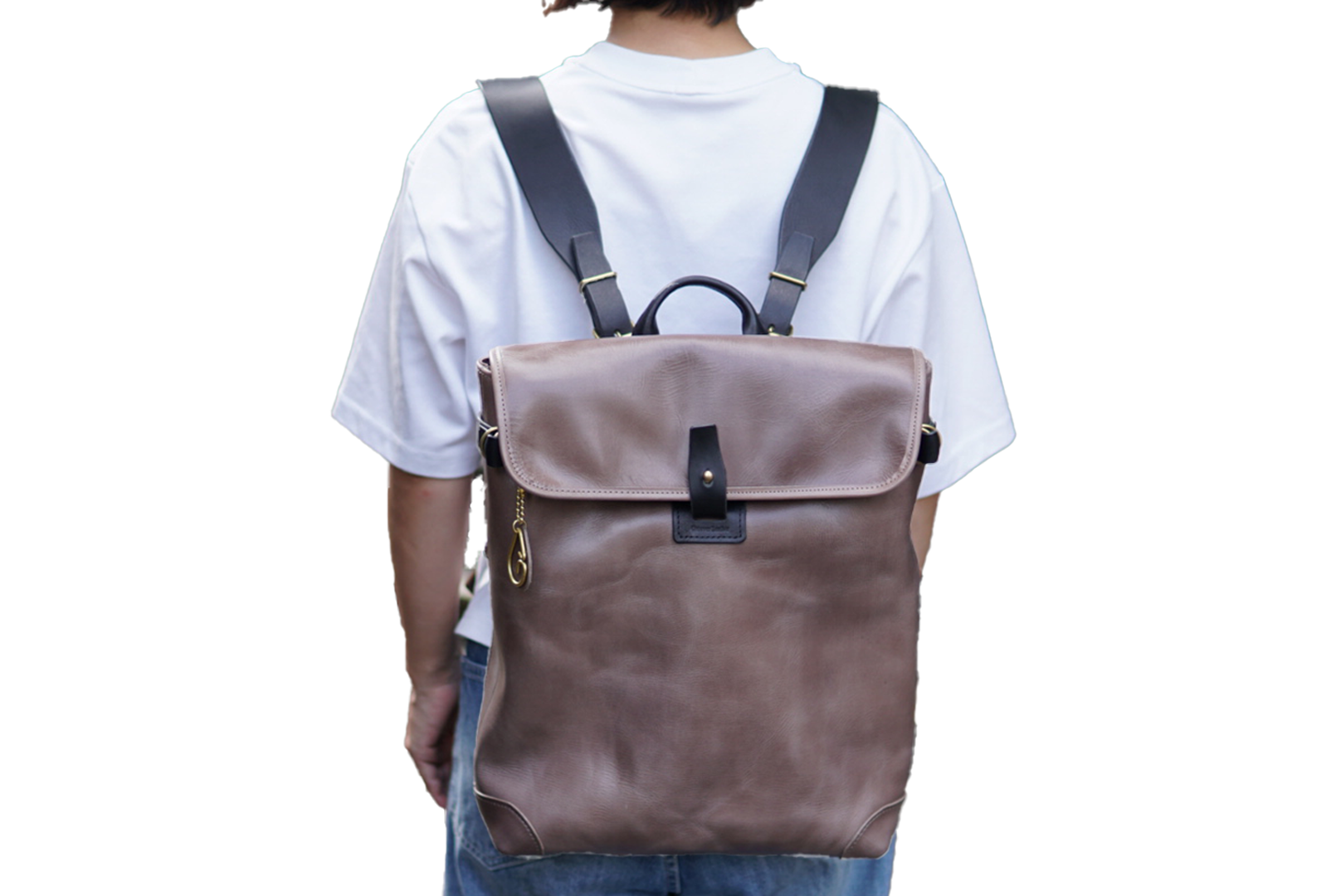 レザーリュック:WFB-110:フラップ型