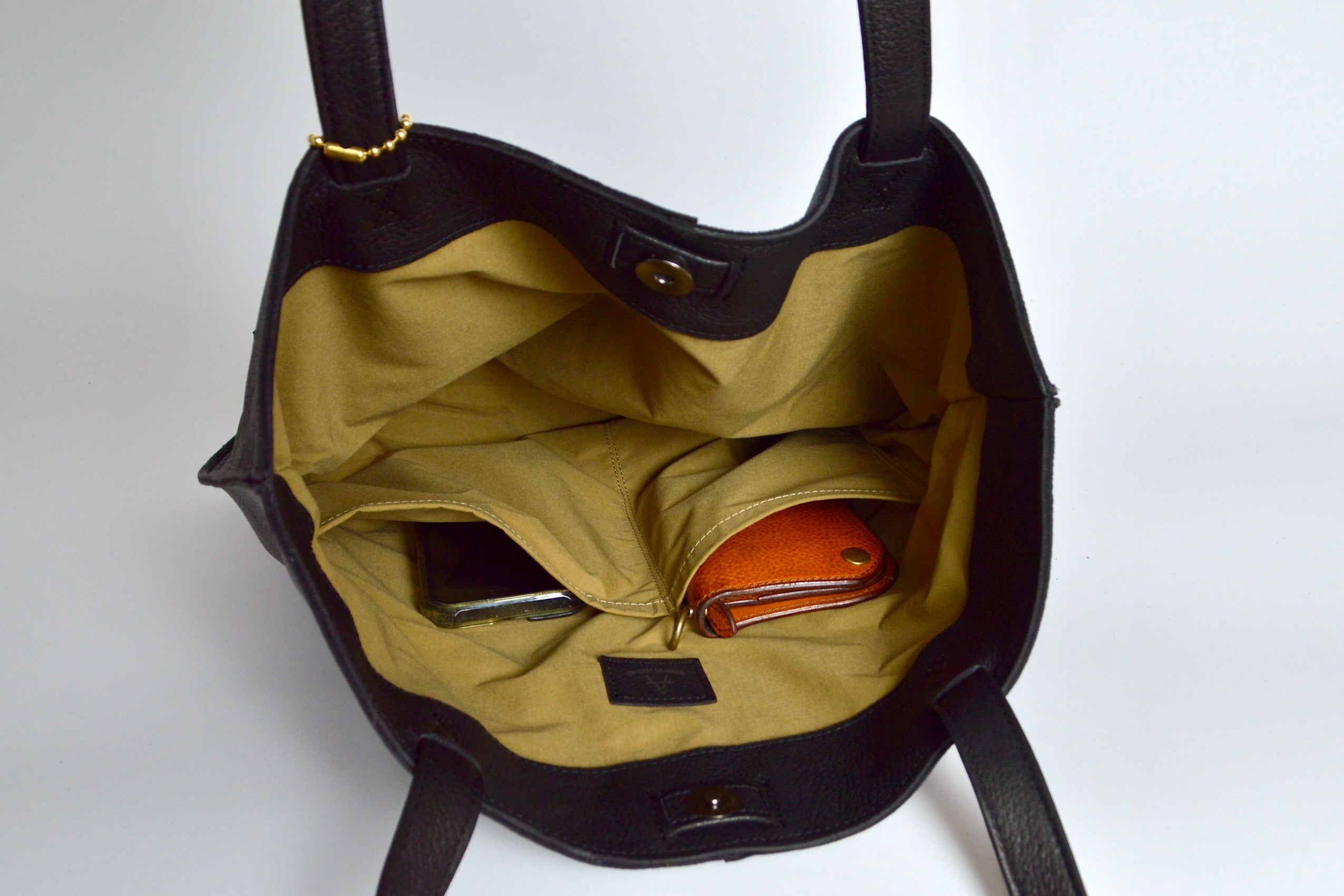 Tote bag: Shinshu deer leather: DTB-100