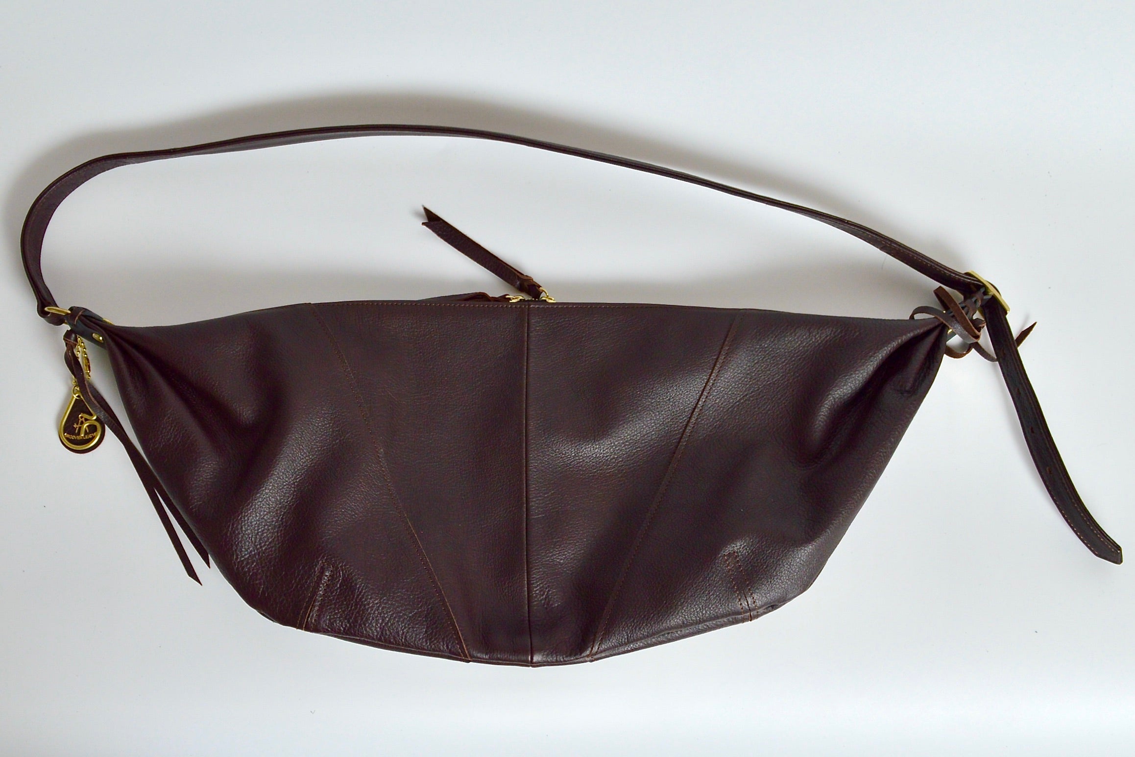 Shoulder bag: Shinshu deer leather: DBB-100