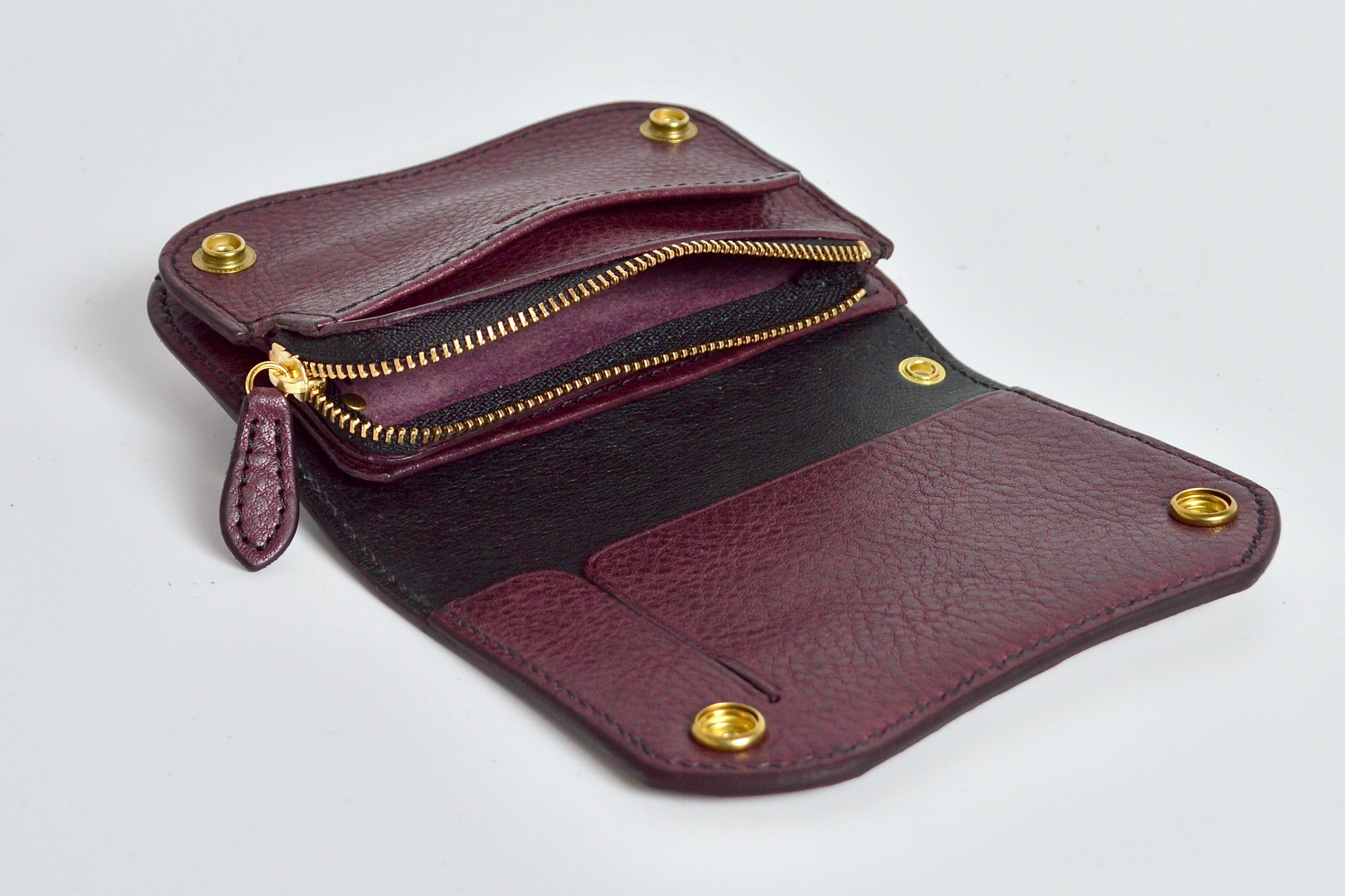 クロコダイル仕様:ショートトラッカーウォレット