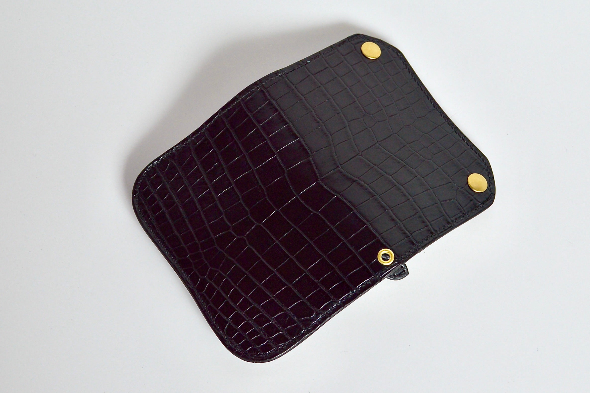 クロコダイル仕様:ショートトラッカーウォレット