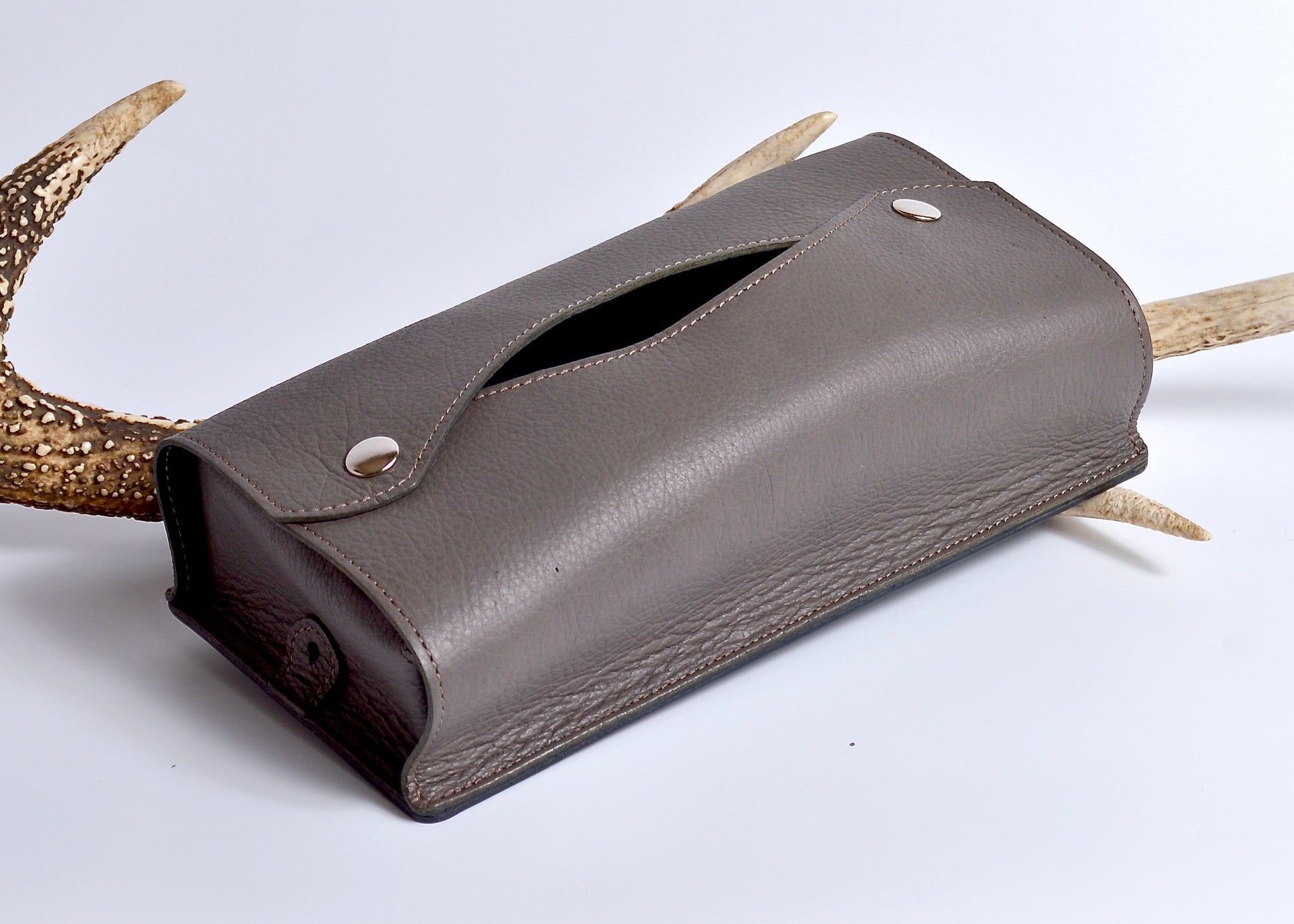 信州鹿革:ティッシュBOXケース:DTC-100