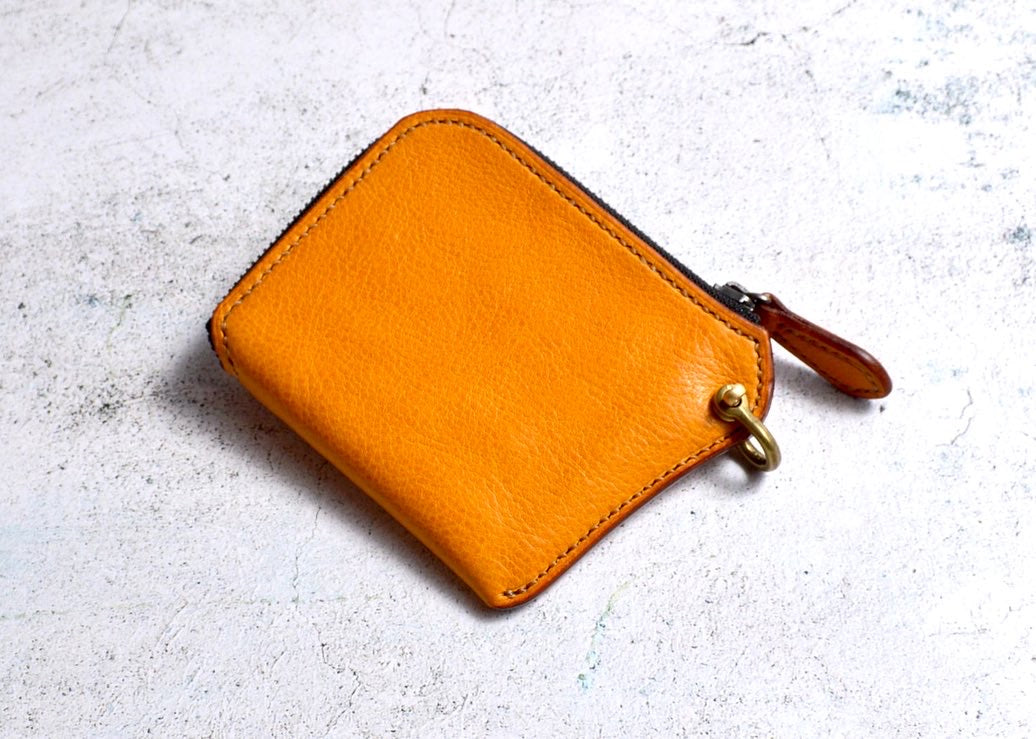 L型ジップ小型ウォレット GLS-100