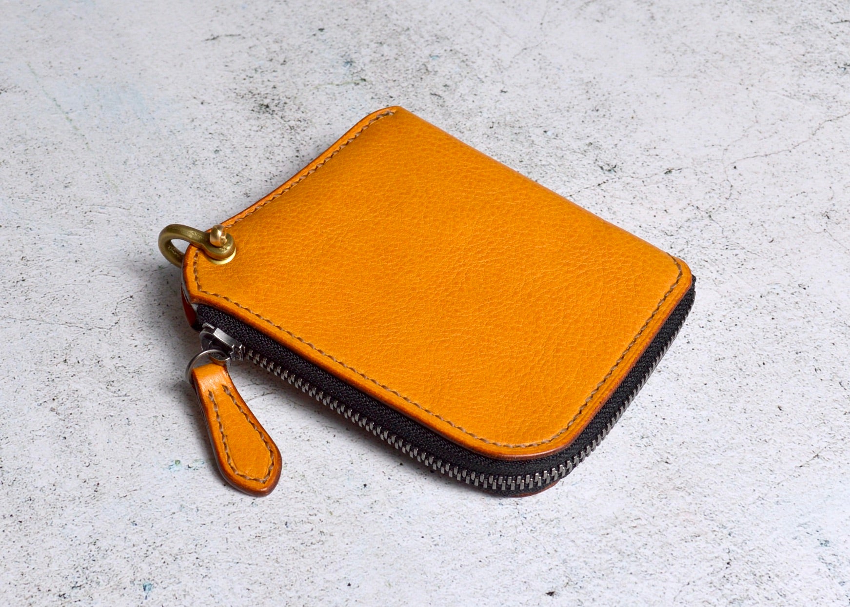 L型ジップ小型ウォレット GLS-100