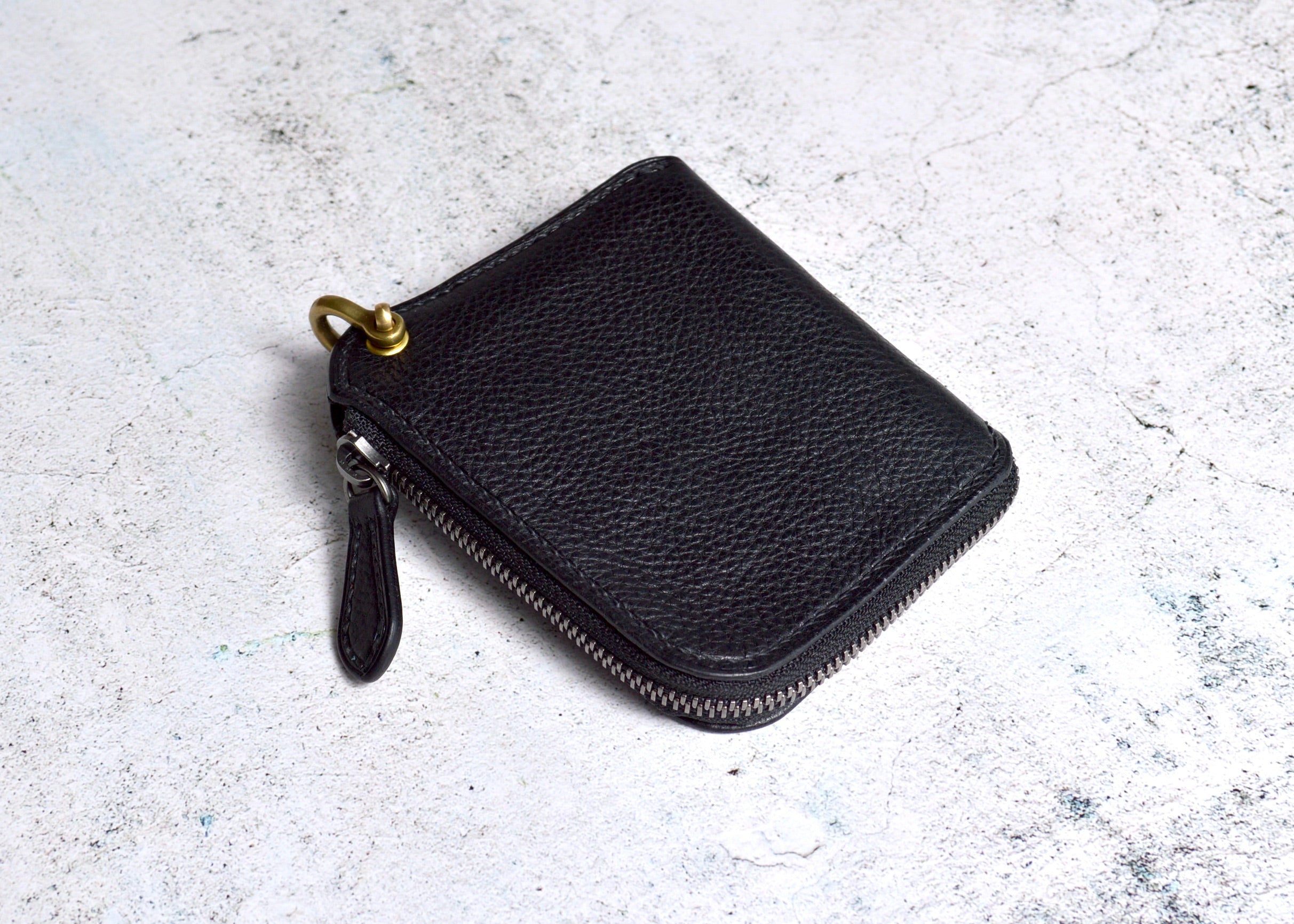 L型ジップ小型ウォレット GLS-100