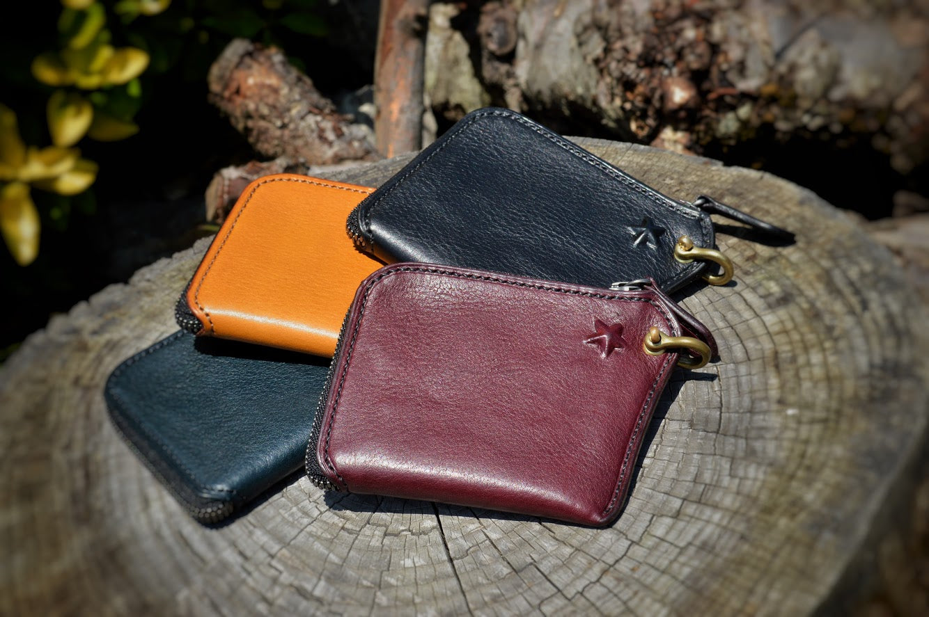 L-shaped zip small wallet GLS-101H