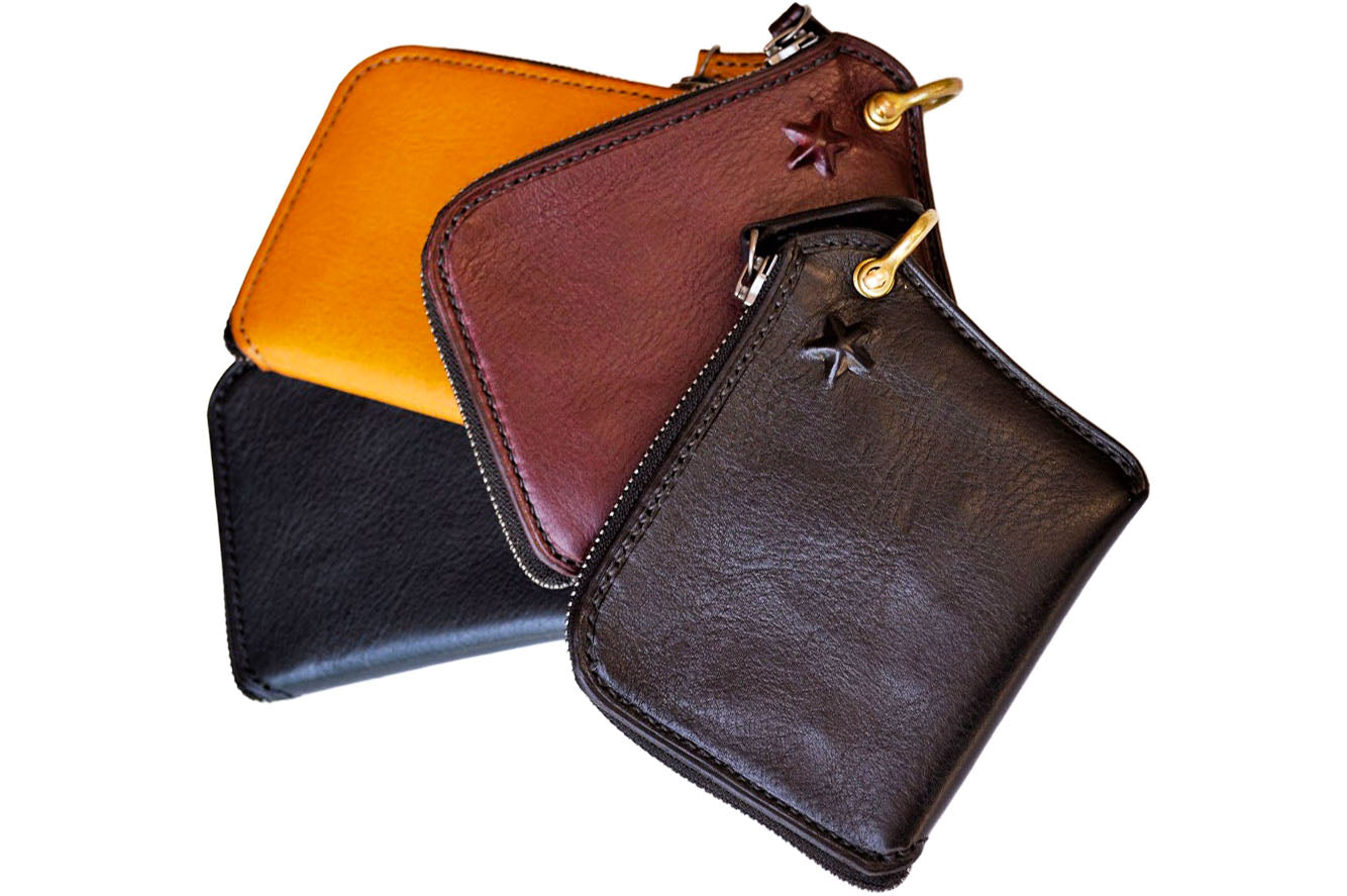 L型ジップ小型ウォレット GLS-101H