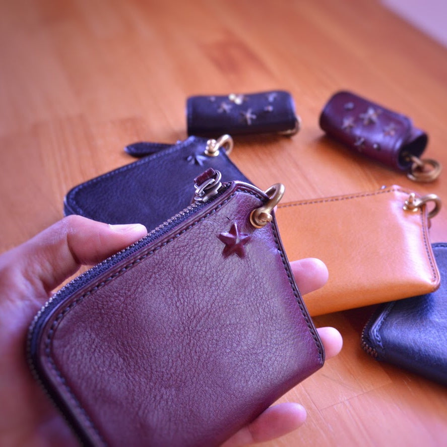 L型ジップ小型ウォレット GLS-101H