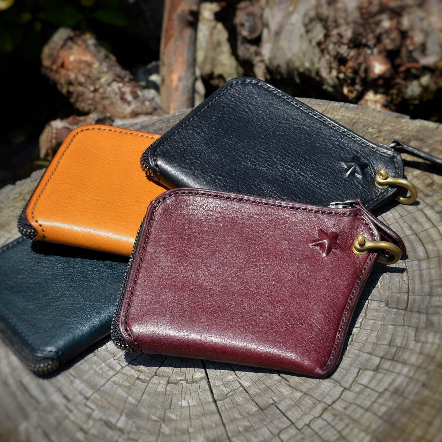 L-shaped zip small wallet GLS-101H