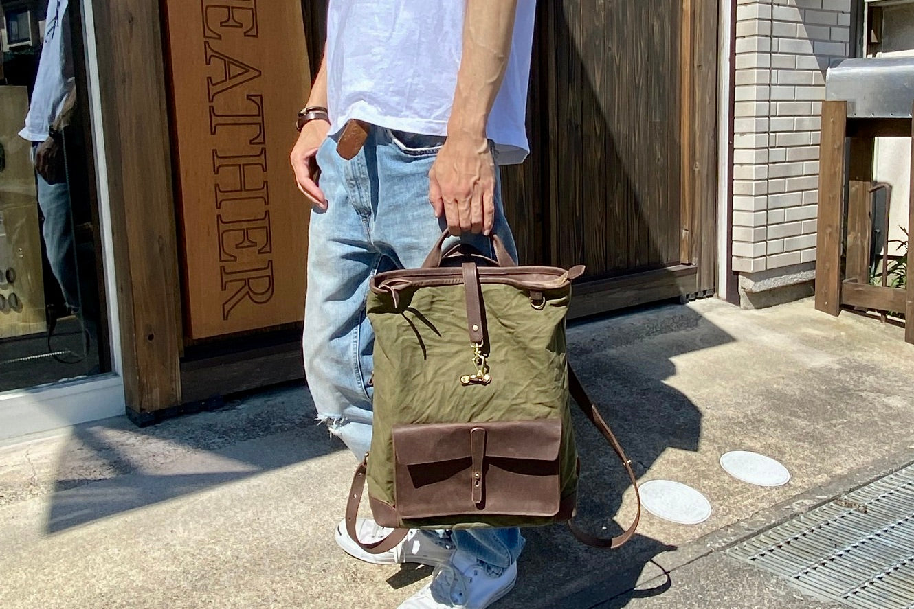 Wax Canvas Backpack WWB-100
