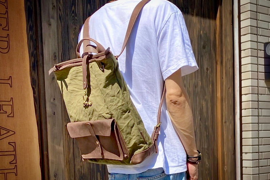 Wax Canvas Backpack WWB-100